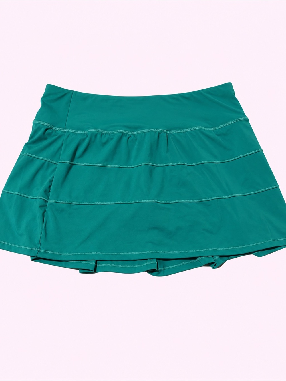 Amazon Women's Teal Athletic Skater Skirt